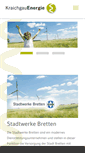 Mobile Screenshot of kraichgau-energie.de